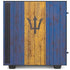 Barbados Flag Dark Wood NZXT H510 Compact ATX Mid-Tower Case Skin