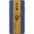 Barbados Flag Dark Wood OnePlus 7 Pro Skin