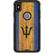 Barbados Flag Dark Wood Otterbox Commuter iPhone Skin