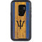 Barbados Flag Dark Wood Otterbox Defender Galaxy Skin