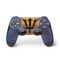 Barbados Flag Dark Wood PS4 Pro/Slim Controller Skin