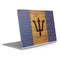 Barbados Flag Dark Wood Surface Book 2 13.5in Skin