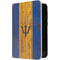 Barbados Flag Dark Wood Surface Duo Skin