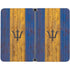 Barbados Flag Dark Wood Surface Duo Skin