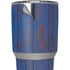 Barbados Flag Dark Wood Yeti 30oz Rambler Tumbler Skin