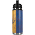 Barbados Flag Dark Wood YETI Rambler 26oz Bottle Skin
