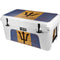 Barbados Flag Dark Wood YETI Tundra 65 Hard Cooler Skin