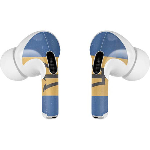 Barbados Flag Distressed Apple AirPods Pro Skin