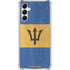 Barbados Flag Distressed Galaxy A15 5G Clear Case