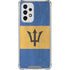 Barbados Flag Distressed Galaxy A33 5G Clear Case
