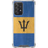 Barbados Flag Distressed Galaxy A52 5G Clear Case