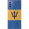 Barbados Flag Distressed Galaxy Note 10 Skin