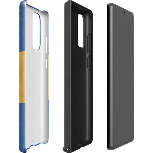 Barbados Flag Distressed Galaxy Note20 5G Pro Case