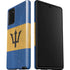 Barbados Flag Distressed Galaxy Note20 5G Pro Case