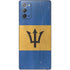 Barbados Flag Distressed Galaxy Note20 5G Skin