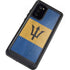 Barbados Flag Distressed Galaxy Note20 5G Waterproof Case