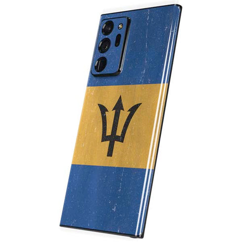 Barbados Flag Distressed Galaxy Note20 Ultra 5G Skin
