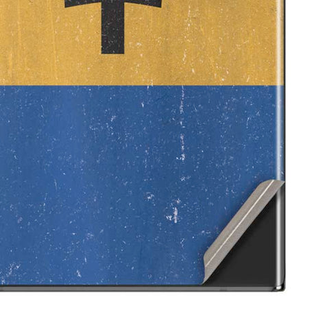 Barbados Flag Distressed Galaxy Note20 Ultra 5G Skin