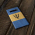 Barbados Flag Distressed Galaxy S10 Plus Skin