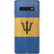 Barbados Flag Distressed Galaxy S10 Skin
