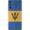 Barbados Flag Distressed Galaxy S20 Fan Edition Skin