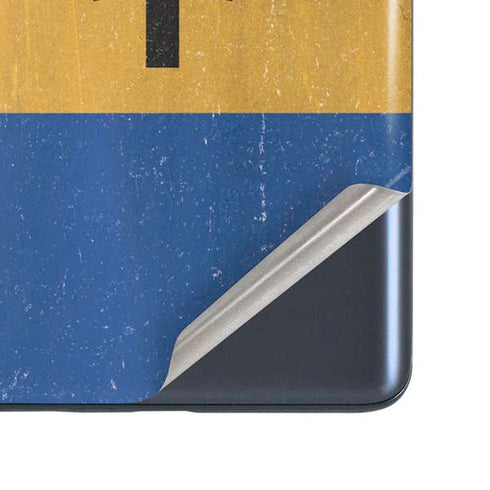 Barbados Flag Distressed Galaxy S20 Fan Edition Skin