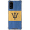 Barbados Flag Distressed Galaxy S20 FE Clear Case