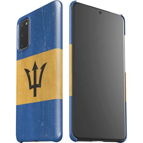 Barbados Flag Distressed Galaxy S20 Lite Case