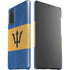 Barbados Flag Distressed Galaxy S20 Lite Case
