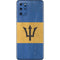 Barbados Flag Distressed Galaxy S20 Plus Skin