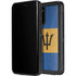 Barbados Flag Distressed Galaxy S20 Plus Waterproof Case
