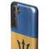 Barbados Flag Distressed Galaxy S21 Plus 5G Pro Case