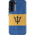 Barbados Flag Distressed Galaxy S22 Plus Pro Case