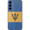 Barbados Flag Distressed Galaxy S23 FE Skin