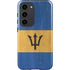 Barbados Flag Distressed Galaxy S23 Pro Case