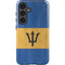 Barbados Flag Distressed Galaxy S24 Impact Case