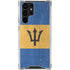 Barbados Flag Distressed Galaxy S24 Ultra Clear Case