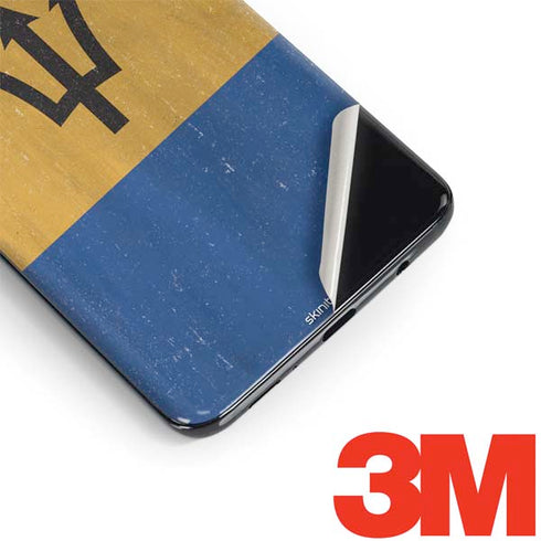 Barbados Flag Distressed Galaxy S9 Skin