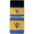 Barbados Flag Distressed Galaxy Z Flip4 5G Skin