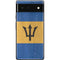 Barbados Flag Distressed Google Pixel 6 Skin