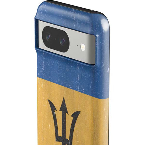 Barbados Flag Distressed Google Pixel 8 Impact Case