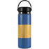 Barbados Flag Distressed Hydro Flask 20oz Wide Mouth Skin
