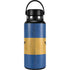 Barbados Flag Distressed Hydro Flask 32oz Wide Mouth Skin