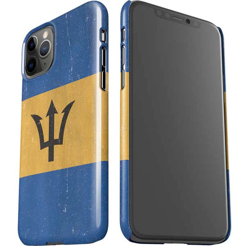 Barbados Flag Distressed iPhone 11 Pro Lite Case