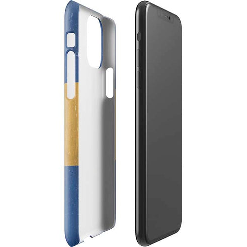 Barbados Flag Distressed iPhone 11 Pro Max Lite Case