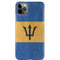 Barbados Flag Distressed iPhone 11 Pro Max Lite Case