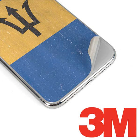 Barbados Flag Distressed iPhone 11 Pro Max Skin