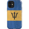 Barbados Flag Distressed iPhone 12 Mini Impact Case