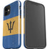 Barbados Flag Distressed iPhone 12 Mini Impact Case