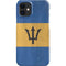 Barbados Flag Distressed iPhone 12 Mini Lite Case